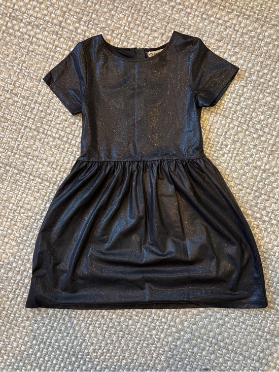 Appaman Other - Appaman Black Sparkle Short Sleeve Party Dress